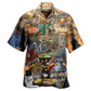 Hawaiian Shirt / Adults / S Cat Play Card Games - Hawaiian Shirt - Reefox