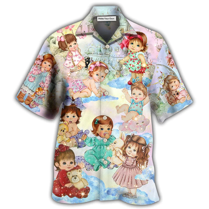Hawaiian Shirt / Adults / S Babysitter - World Around Babysitter So Beautiful Cute - Hawaiian Shirt - Reefox