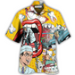 Hawaiian Shirt / Adults / S Dentist Funny Teeth - Hawaiian Shirt - Reefox