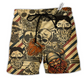 Beach Short / Adults / S Viking My Rules My Beard - Beach Short Reefox - Owls Matrix LTD
