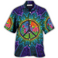 Hawaiian Shirt / Adults / S Hippie Sign Style Lover Hippie - Hawaiian Shirt - Reefox