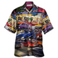 Hawaiian Shirt / Adults / S Car Classic Muscle Car Service - Hawaiian Shirt - Reefox