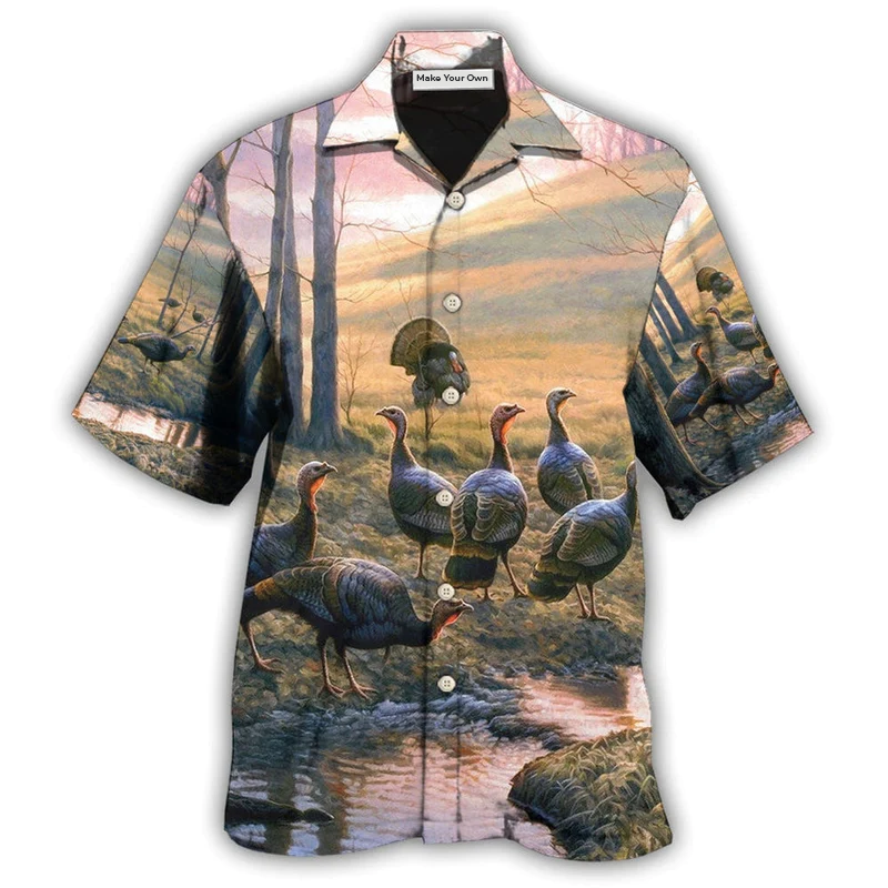 Hawaiian Shirt / Adults / S Turkey Beautiful Turkey Smile - Hawaiian Shirt - Reefox