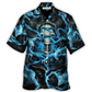 Hawaiian Shirt / Adults / S Skull Black Ground - Hawaiian Shirt - Reefox