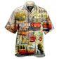 Hawaiian Shirt / Adults / S Train Love City - Hawaiian Shirt - Reefox