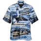 Hawaiian Shirt / Adults / S Pontoon Lighthouse - Hawaiian Shirt - Reefox