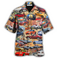 Hawaiian Shirt / Adults / S Car Lover Utah Miata Club Route 66 - Hawaiian Shirt - Reefox