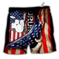 Beach Short / Adults / S Drum Independence Day - Beach Short Reefox - Owls Matrix LTD