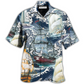 Sailing Dove Love Big Wave - Hawaiian Shirt - Reefox