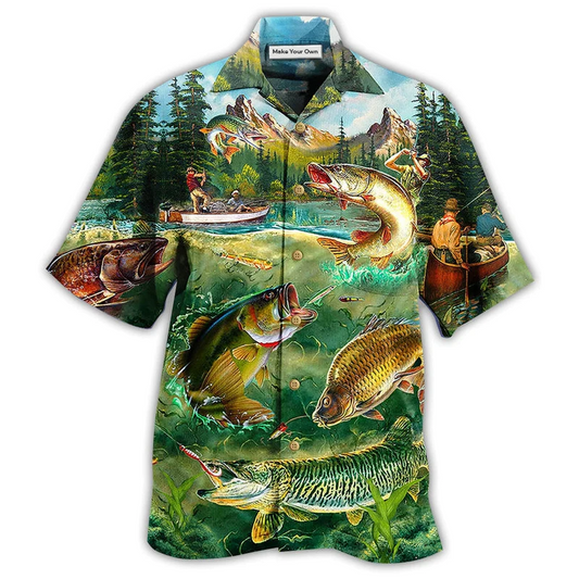Hawaiian Shirt / Adults / S Fishing Special Beautiful - Hawaiian Shirt - Reefox