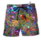 Beach Short / Adults / S Octopus Life Is Better With An Octopus Full Color So Much - Beach Short Reefox - Owls Matrix LTD