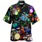 Hawaiian Shirt / Adults / S Drum Amazing Music Lover Drum - Hawaiian Shirt - Reefox