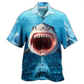Hawaiian Shirt / Adults / S Shark Show Your Teeth - Hawaiian Shirt - Reefox