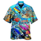 Hawaiian Shirt / Adults / S Ocean The Treasure Under The Waves - Hawaiian Shirt - Reefox