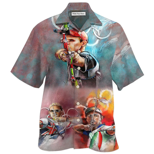 Hawaiian Shirt / Adults / S Archery Cool Is Lovely Life - Hawaiian Shirt - Reefox
