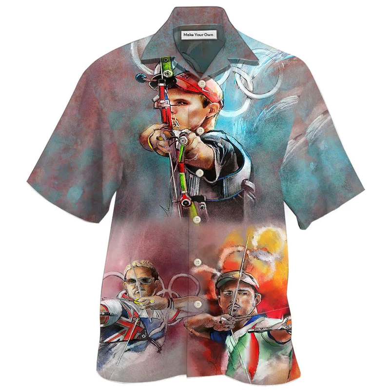 Hawaiian Shirt / Adults / S Archery Cool Is Lovely Life - Hawaiian Shirt - Reefox