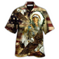 Hawaiian Shirt / Adults / S Native American Proud Eagle Cool - Hawaiian Shirt - Reefox