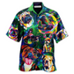 Hawaiian Shirt / Adults / S Dogs Peace Love And Colorful - Hawaiian Shirt - Reefox