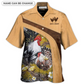 Hawaiian Shirt / Adults / S Chicken An Old Rooster And His Cute Chick Personalized - Hawaiian Shirt - Reefox