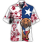Hawaiian Shirt / Adults / S Texas Peace Life Amazing Style - Hawaiian Shirt - Reefox