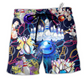 Beach Short / Adults / S Bowling Let The Good Times Roll Short - Beach Short Reefox - Owls Matrix LTD