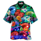 Hawaiian Shirt / Adults / S Gambling Poker Is War Not A Game - Hawaiian Shirt - Reefox