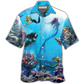 Hawaiian Shirt / Adults / S Mermaid Ocean Life - Hawaiian Shirt - Reefox