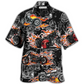 Hawaiian Shirt / Adults / S Motorcycle I Like Motorcycles And Whiskey - Hawaiian Shirt - Reefox