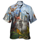Hawaiian Shirt / Adults / S Dragon Love Life Beautiful - Hawaiian Shirt - Reefox
