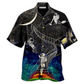 Hawaiian Shirt / Adults / S Astronaut Galaxy Climbing To The Moon - Hawaiian Shirt - Reefox