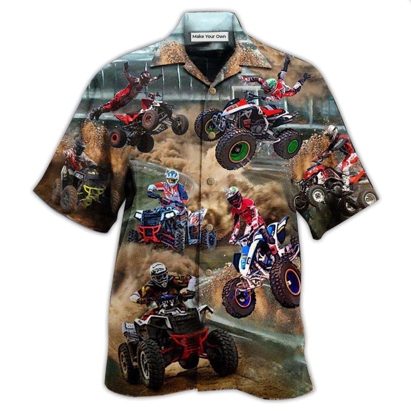 Hawaiian Shirt / Adults / S Terrain Vehicle Life Is Better With All Terrain Vehicle - Hawaiian Shirt - Reefox