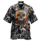 Hawaiian Shirt / Adults / S Skull Oh My Skull - Hawaiian Shirt - Reefox