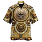 Hawaiian Shirt / Adults / S Skull Gold Luxury Style - Hawaiian Shirt - Reefox