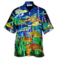 Hawaiian Shirt / Adults / S Turtle Find My Soul Into The Ocean - Hawaiian Shirt - Reefox