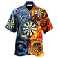Hawaiian Shirt / Adults / S Darts Dragon Love Life Style- Hawaiian Shirt - Reefox