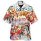 Hawaiian Shirt / Adults / S Dog Snowman Christmas Tree Merry Xmas - Hawaiian Shirt - Reefox