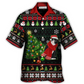 Hawaiian Shirt / Adults / S Cat Wreck The Tree Happy Ugly Style Christmas - Hawaiian Shirt - Reefox