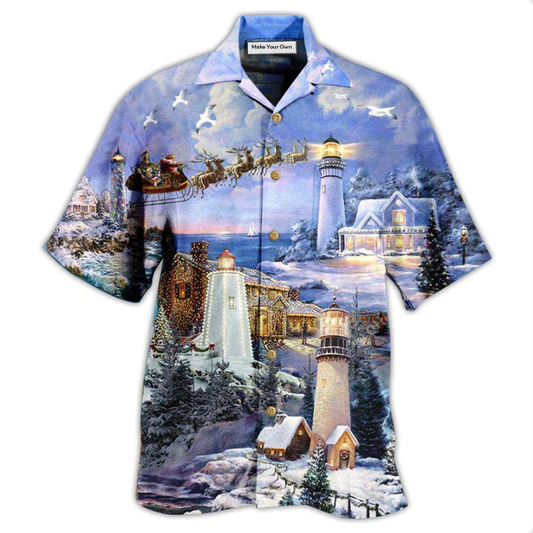 Hawaiian Shirt / Adults / S Lighthouse The Magical Lighthouse - Hawaiian Shirt - Reefox