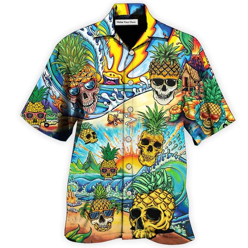 Fruit Pineapple Love Summer - Hawaiian Shirt - Reefox
