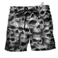 Beach Short / Adults / S Skull No Fear No Pain - Beach Short Reefox - Owls Matrix LTD