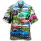 Hawaiian Shirt / Adults / S Car Classic Make Me Happy Love Beach - Hawaiian Shirt - Reefox