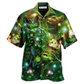 Hawaiian Shirt / Adults / S Cat Love Night And Star Mysterious - Hawaiian Shirt - Reefox