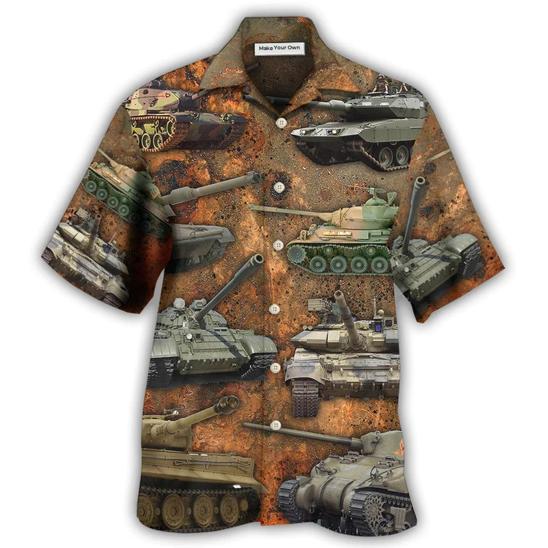 Tank Dusty Retro Vibe - Hawaiian Shirt - Reefox