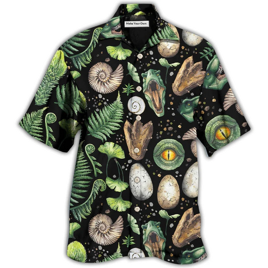 Hawaiian Shirt / Adults / S Dinosaur Amazing Pieces - Hawaiian Shirt - Reefox