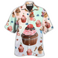 Hawaiian Shirt / Adults / S Baking Cupcake Lovely Style Food Life - Hawaiian Shirt - Reefox