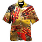 Hawaiian Shirt / Adults / S Airplane In The War Style - Hawaiian Shirt - Reefox