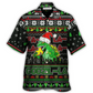 Hawaiian Shirt / Adults / S Christmas Godzila Falalalala Xmas - Hawaiian Shirt - Reefox
