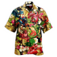 Hawaiian Shirt / Adults / S Dragon Fruit Strawberry Love Life Amazing - Hawaiian Shirt - Reefox