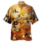 Hawaiian Shirt / Adults / S Cat Happy Fall Y'All Cat - Hawaiian Shirt - Reefox