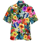 Hawaiian Shirt / Adults / S Rubik Snake Tropical Style With Flower - Hawaiian Shirt - Reefox